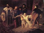 The Death of Ines de Castro Karl Briullov